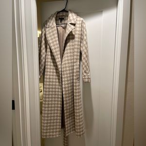 New Look Dogtooth Coat